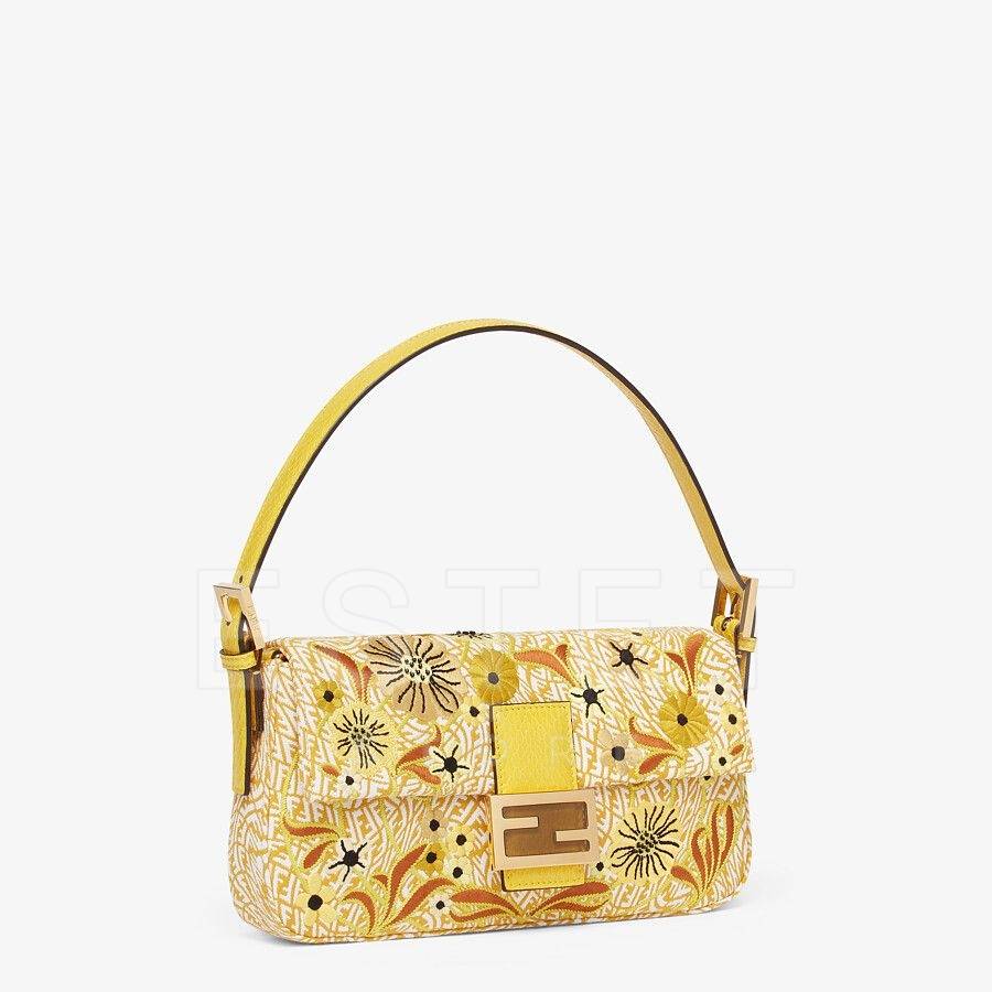 Сумка Fendi Ff Vertigo Желтая