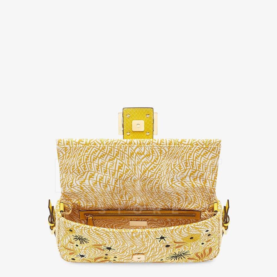 Сумка Fendi Ff Vertigo Желтая