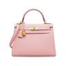 Сумка Hermes Kelly Sellier 20 Светло-розовая