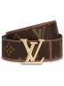 Ремень Louis Vuitton Lv Chain Темно-коричневый