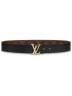 Ремень Louis Vuitton Lv Chain Темно-коричневый