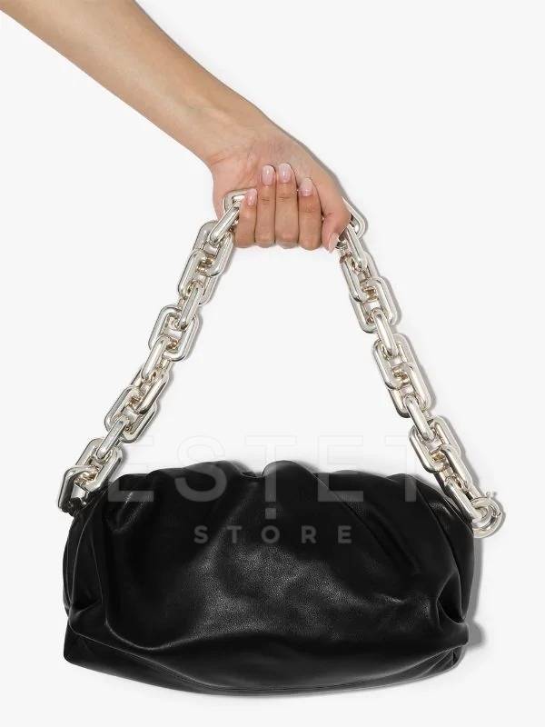 Сумка Bottega Veneta The Chain Pouch Черная