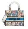 Сумка Dior Lady D-lite Белая