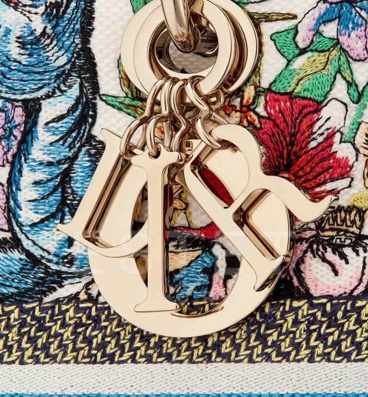 Сумка Dior Lady D-lite Белая