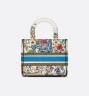 Сумка Dior Lady D-lite Белая