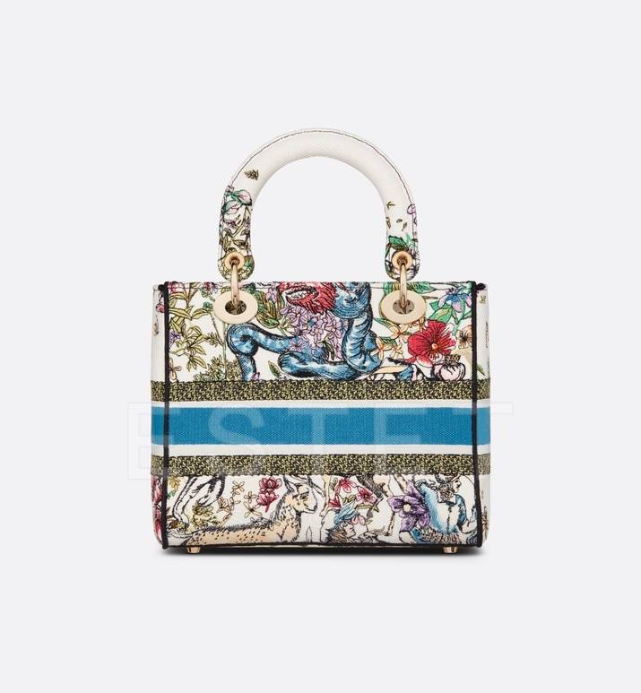 Сумка Dior Lady D-lite Белая