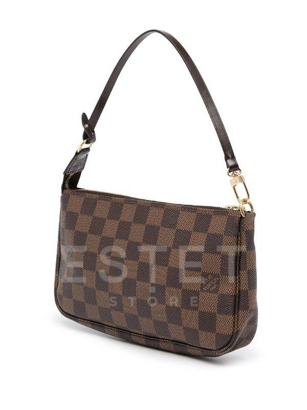 Сумка Louis Vuitton Pochette Accessoires 2008 Коричневая