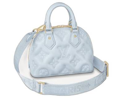 Сумка Louis Vuitton Alma Bb Голубая
