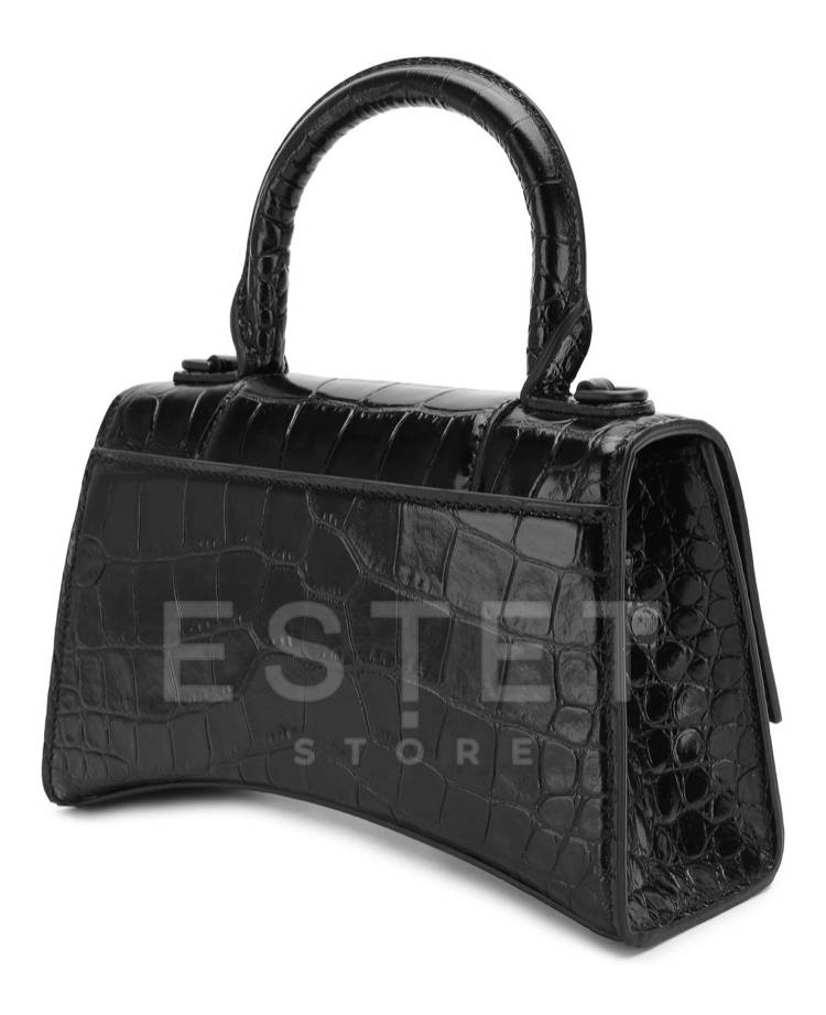 Сумка Balenciaga Hourglass Xs Черная