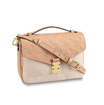 Сумка Louis Vuitton Pochette M Бежевая