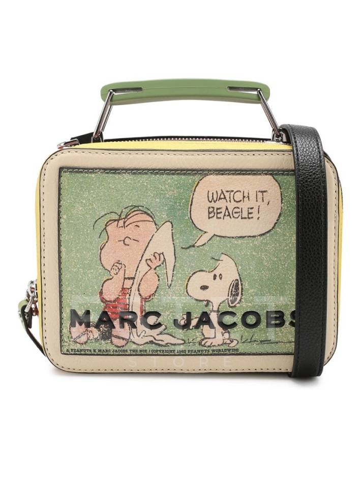 Сумка Marc Jacobs The Mini Box 20 Peanuts X Marc Jacobs Зеленая