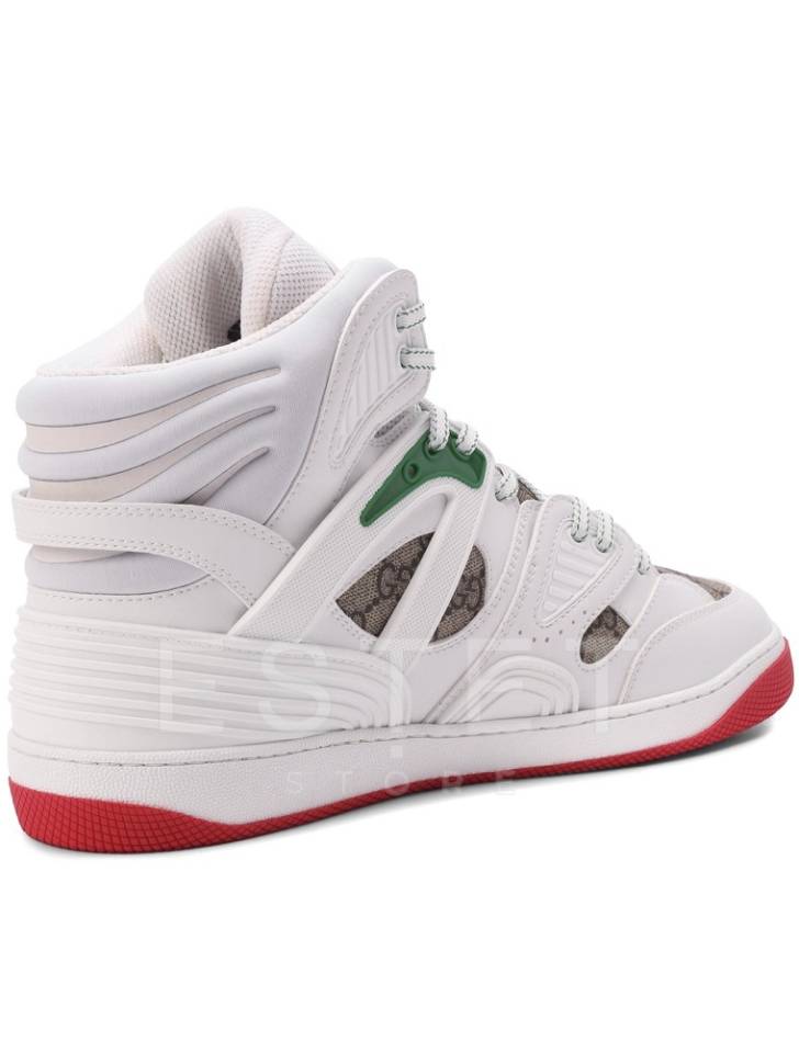 Кроссовки Gucci Basket Белые