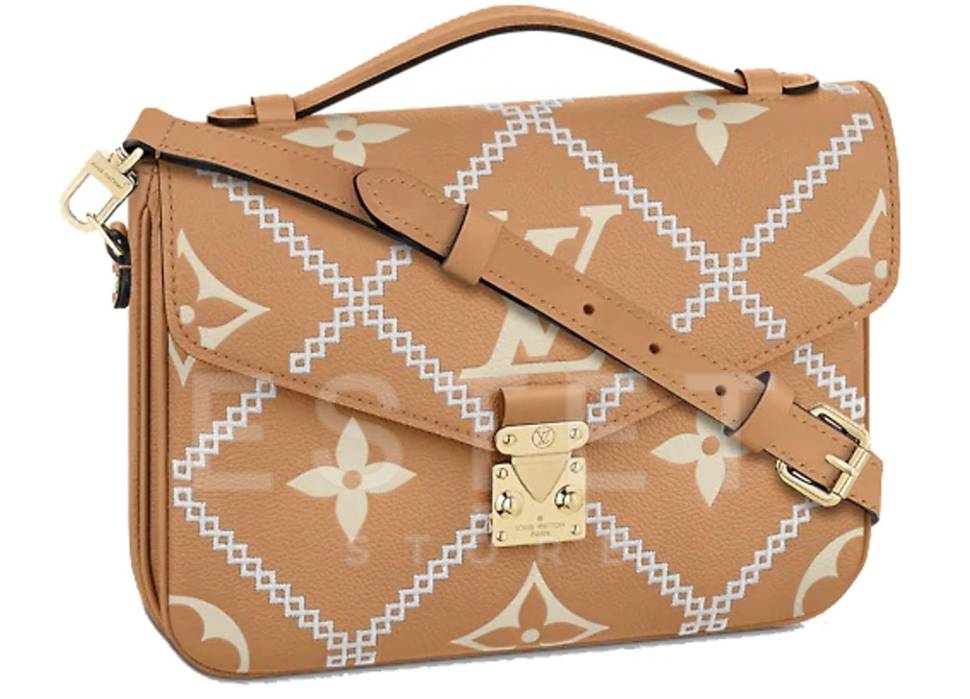 Сумка Louis Vuitton Pochette Metis Коричневая