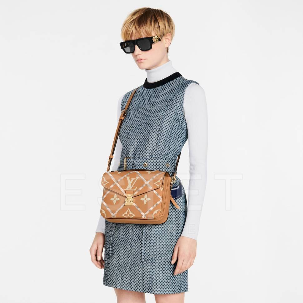 Сумка Louis Vuitton Pochette Metis Коричневая