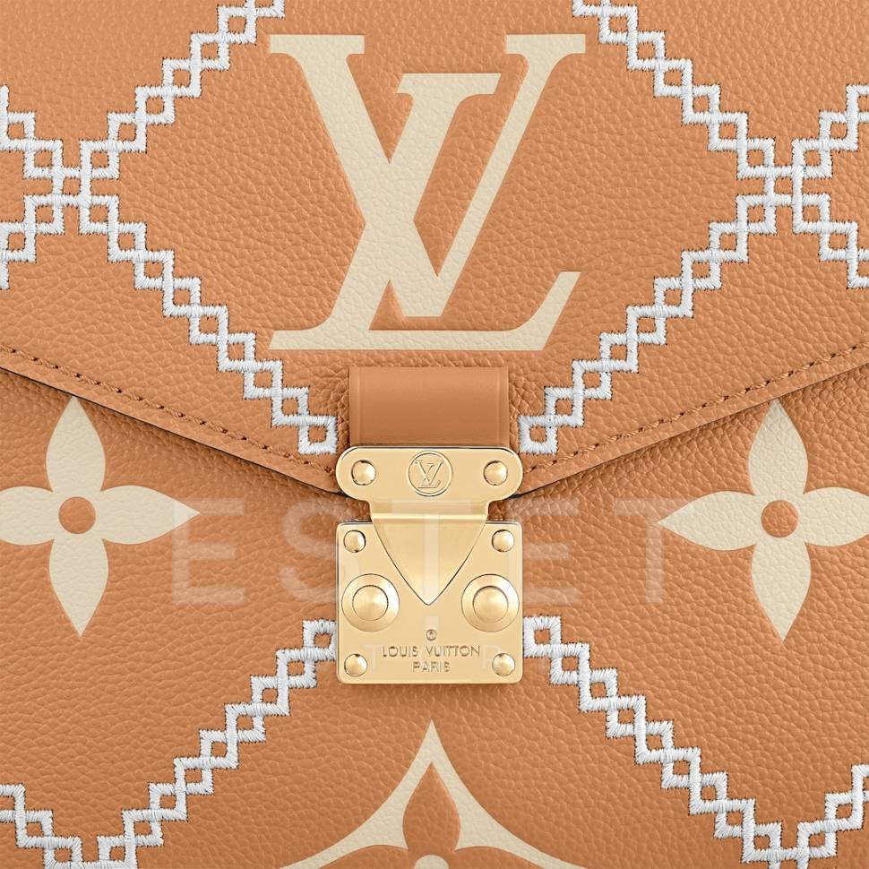 Сумка Louis Vuitton Pochette Metis Коричневая
