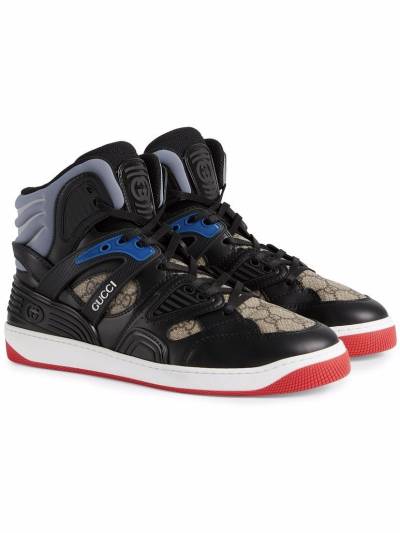 Кроссовки Gucci Basket Черные