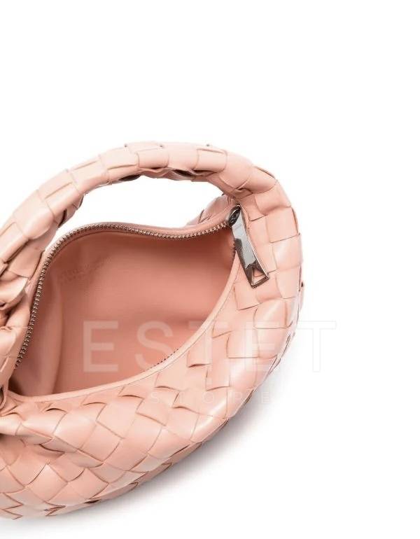 Сумка Bottega Veneta The Mini Jodie Светло-розовая