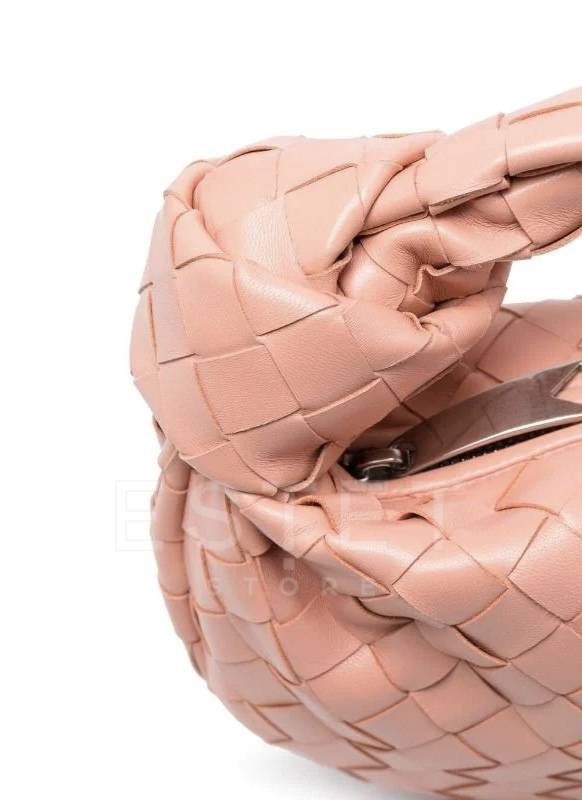 Сумка Bottega Veneta The Mini Jodie Светло-розовая