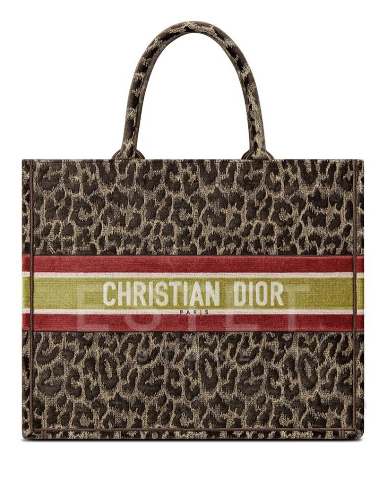 Сумка Dior Book Tote Коричнево-бежевая