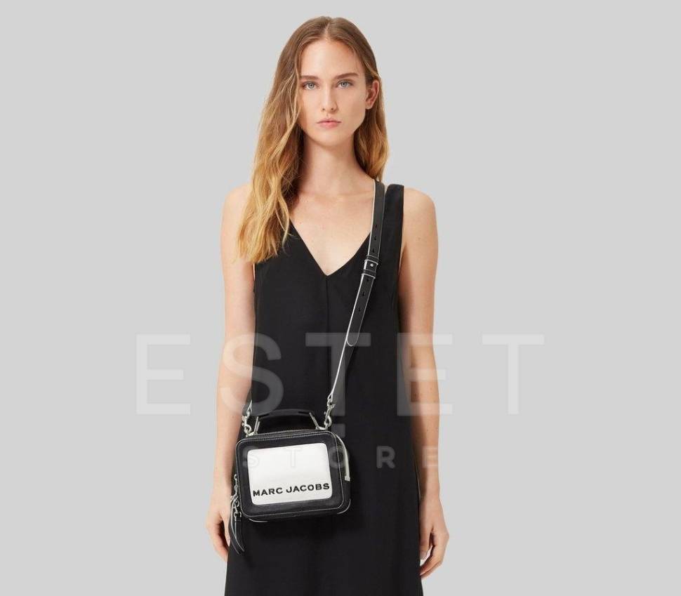 Сумка Marc Jacobs The Mini Box 20 Белая
