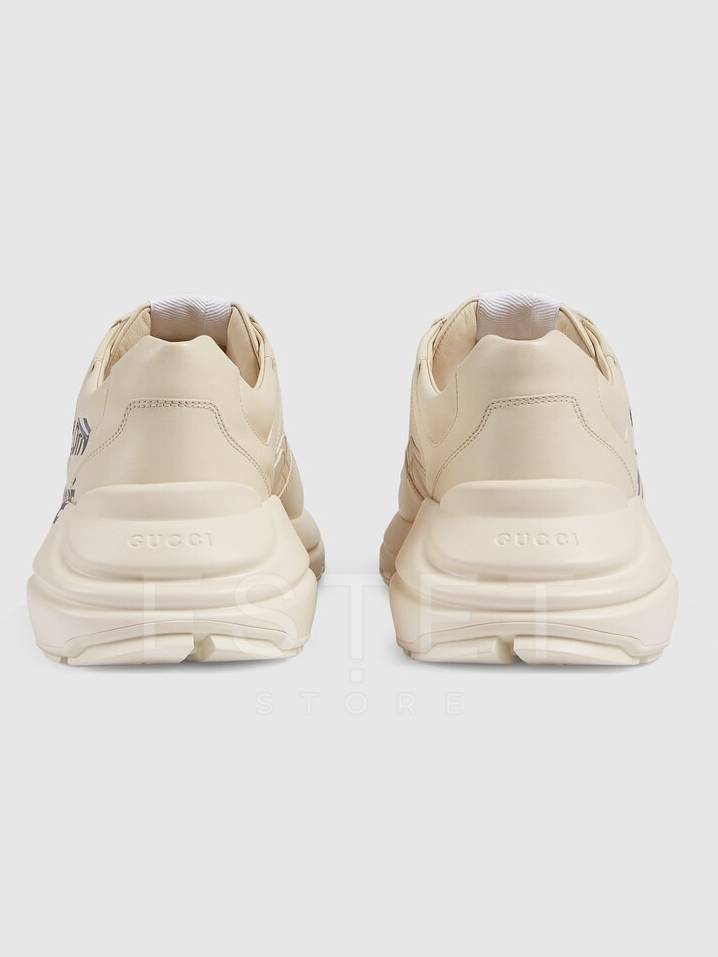 Кроссовки Gucci Rhyton Бежевые