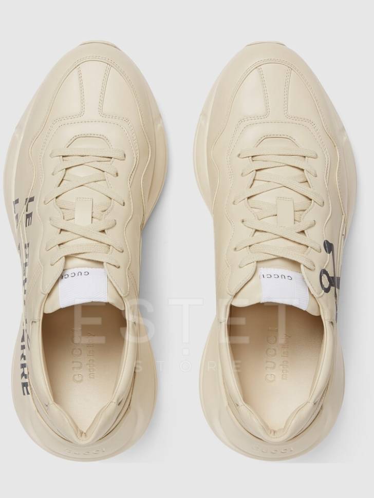 Кроссовки Gucci Rhyton Бежевые