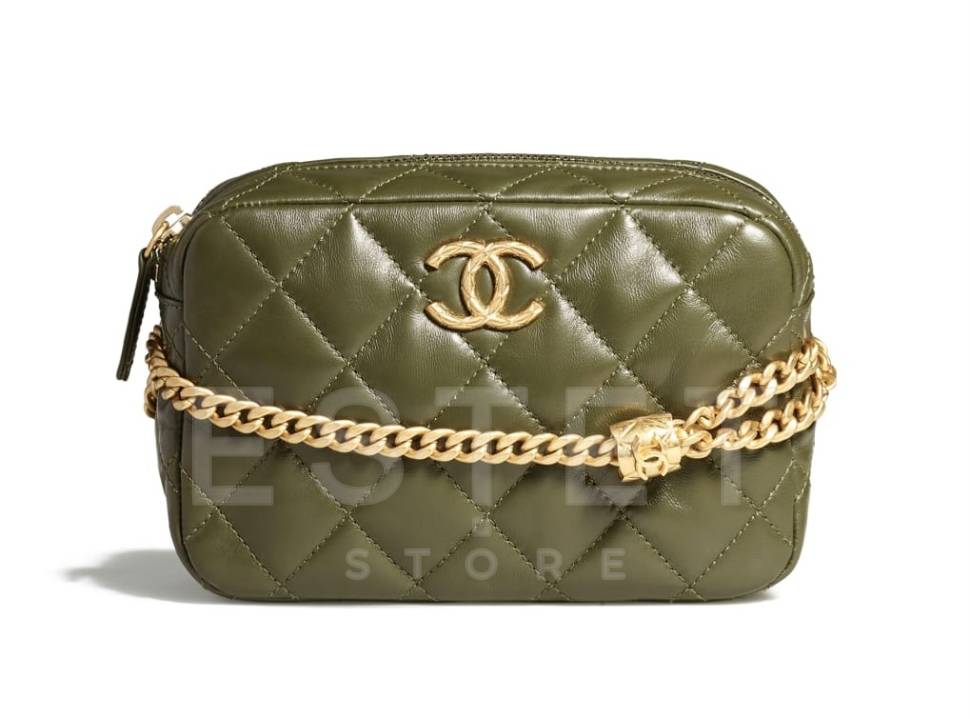 Сумка Chanel Темно-зеленая