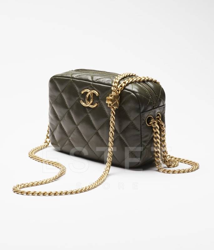 Сумка Chanel Темно-зеленая