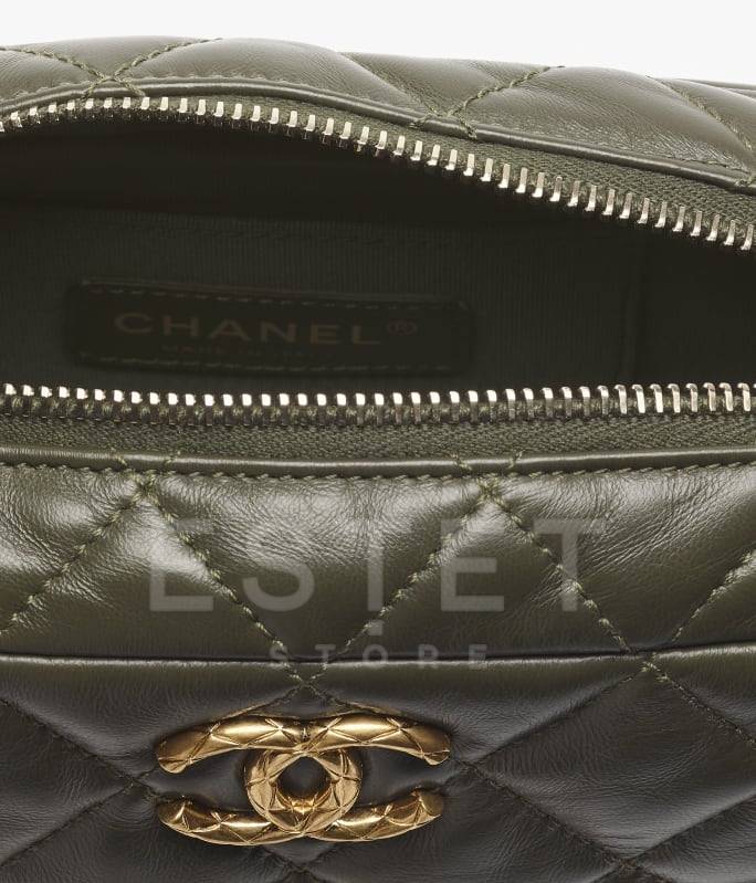 Сумка Chanel Темно-зеленая
