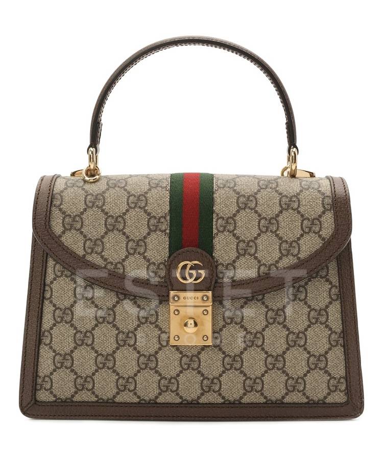 Сумка Gucci Ophidia Коричнево-бежевая