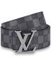 Ремень Louis Vuitton Lv Initiales Серый