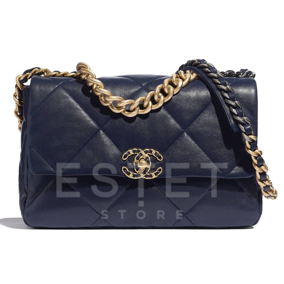Сумка Chanel Темно-синяя