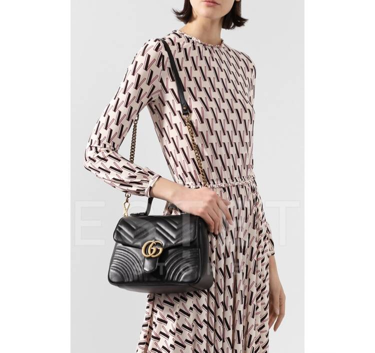 Сумка Gucci Gg Marmont Small Черная