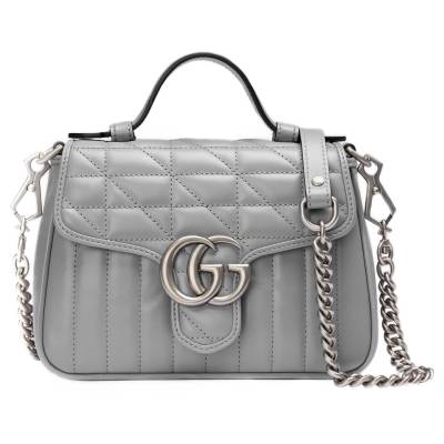 Сумка Gucci Gg Marmont Темно-серая