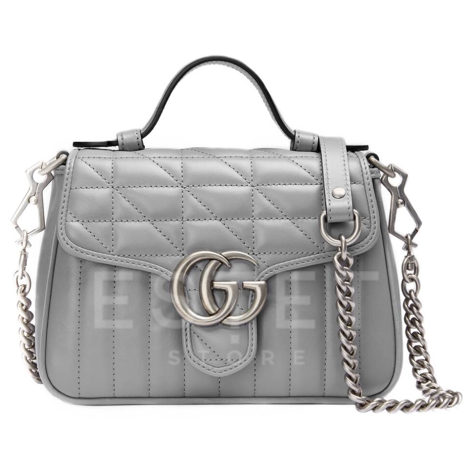 Сумка Gucci Gg Marmont Темно-серая