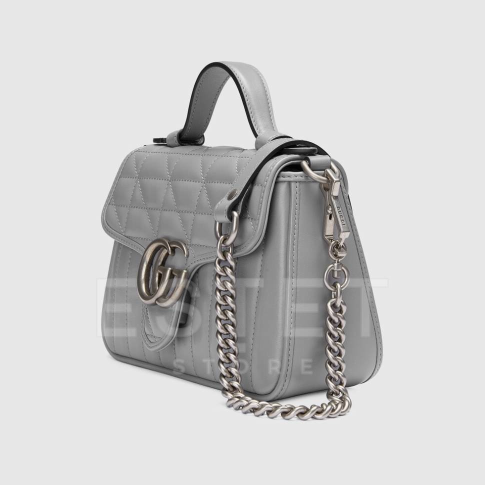 Сумка Gucci Gg Marmont Темно-серая