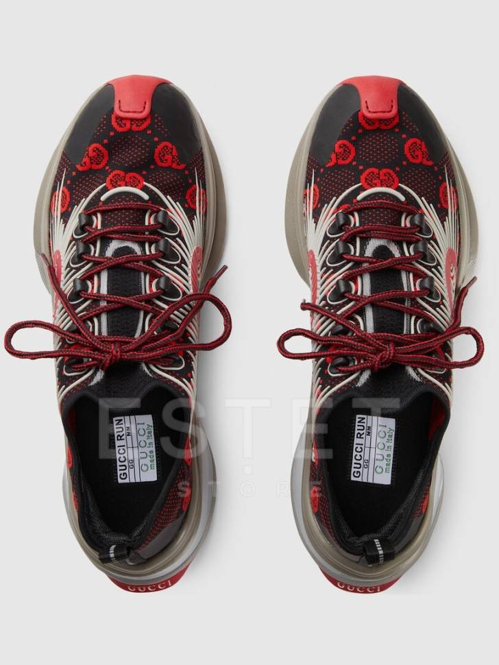 Кроссовки Gucci Run Черные