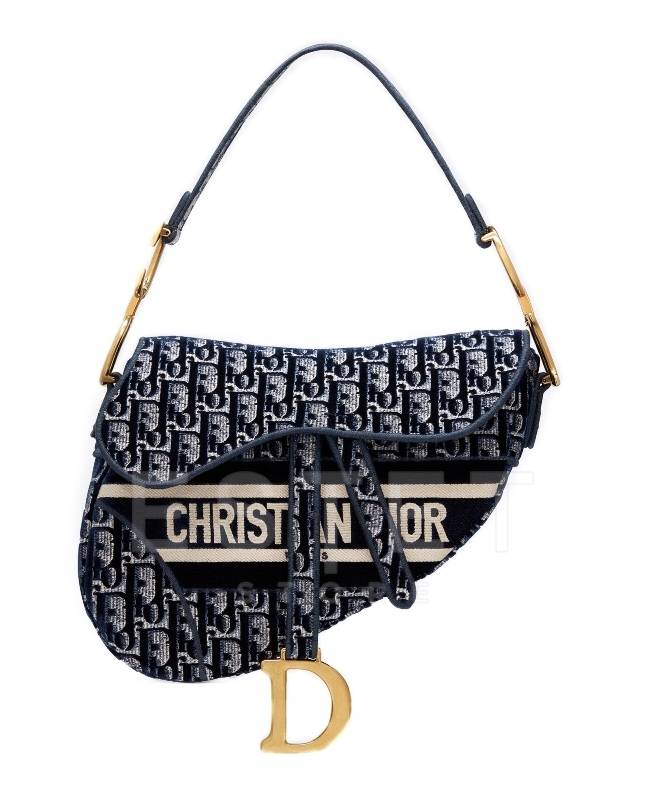 Сумка Dior Saddle Синяя