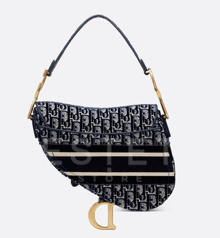 Сумка Dior Saddle Синяя