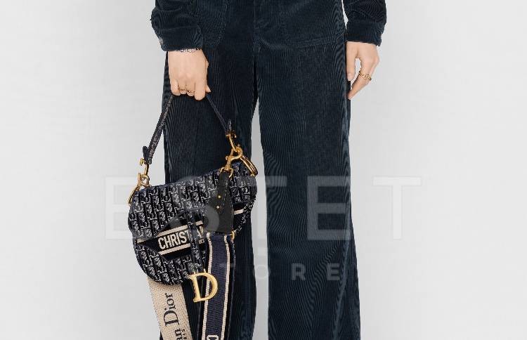 Сумка Dior Saddle Синяя
