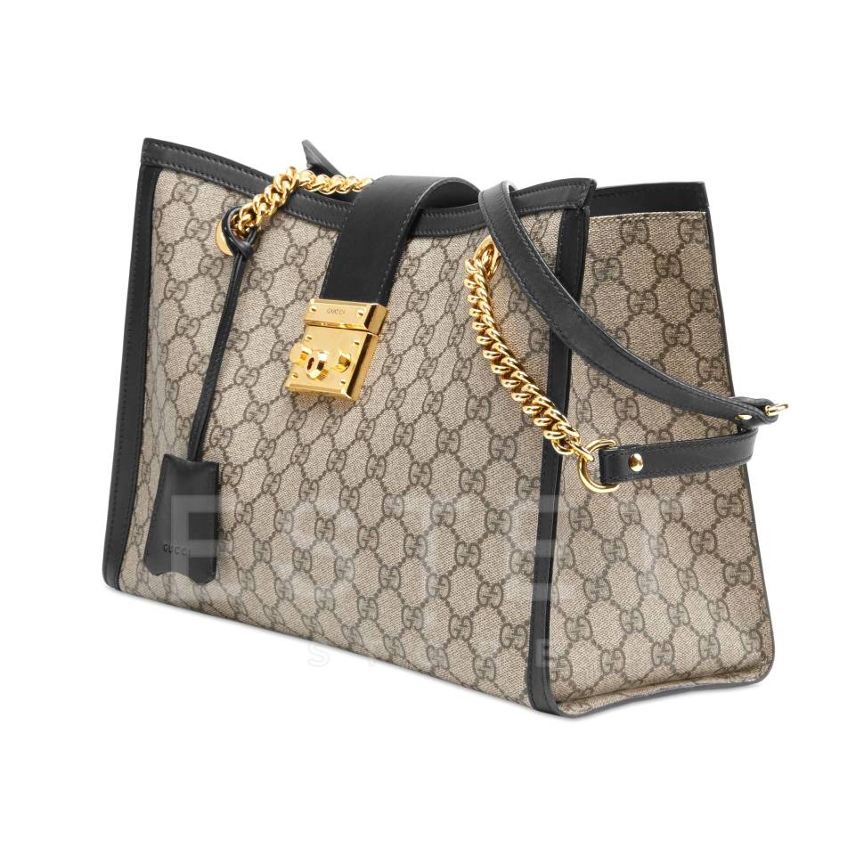 Сумка Gucci Padlock Gg Черная