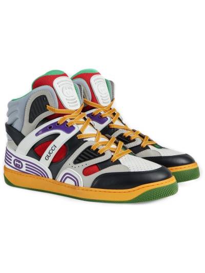 Кроссовки Gucci Basket Красные