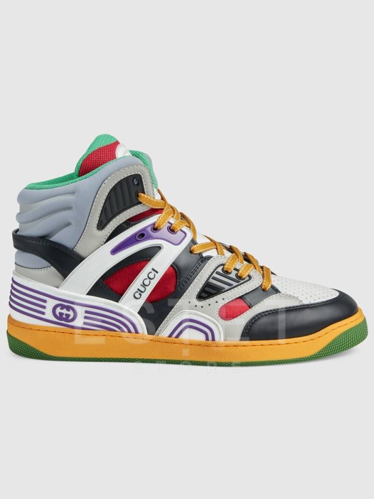 Кроссовки Gucci Basket Красные