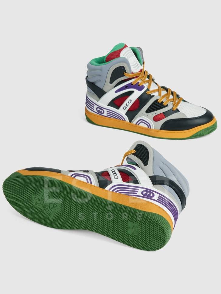 Кроссовки Gucci Basket Красные