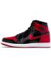 Кроссовки Nike Air Jordan 1 Retro High Og Patent Bred Красные