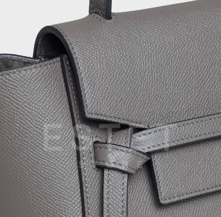 Сумка Celine Nano Belt Bag Темно-серая