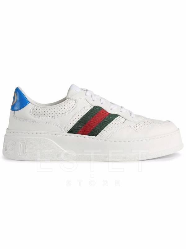 Кроссовки Gucci Gg Белые