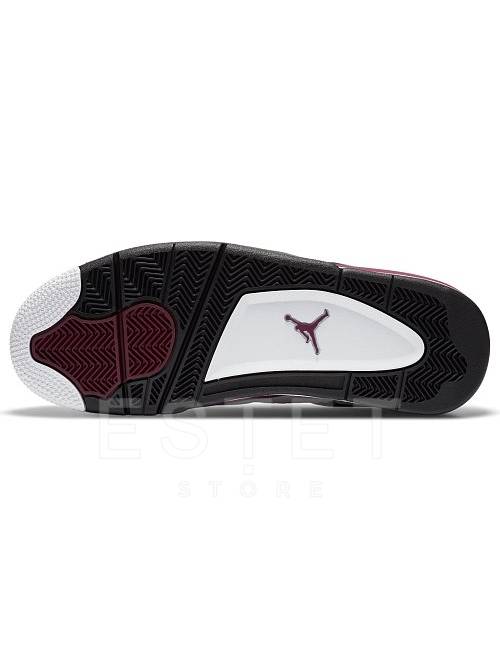 Кроссовки Nike Air Jordan 4 Retro Бордовые