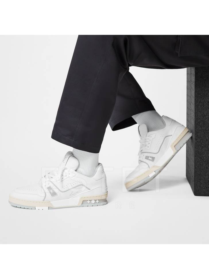 Кроссовки Louis Vuitton Lv Trainer Белые